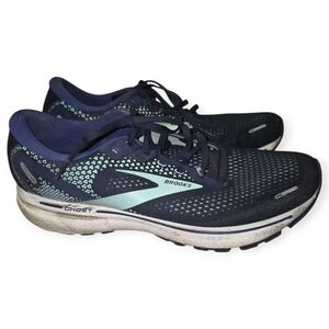 Brooks Ghost 14 Navy Blue Running Sneaker
